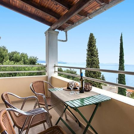 Mediterranean View Hotel Barbati Bagian luar foto