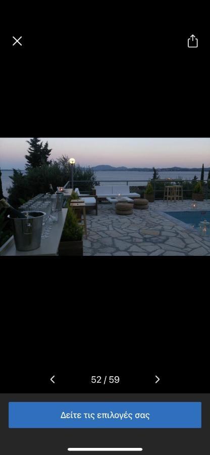 Mediterranean View Hotel Barbati Bagian luar foto