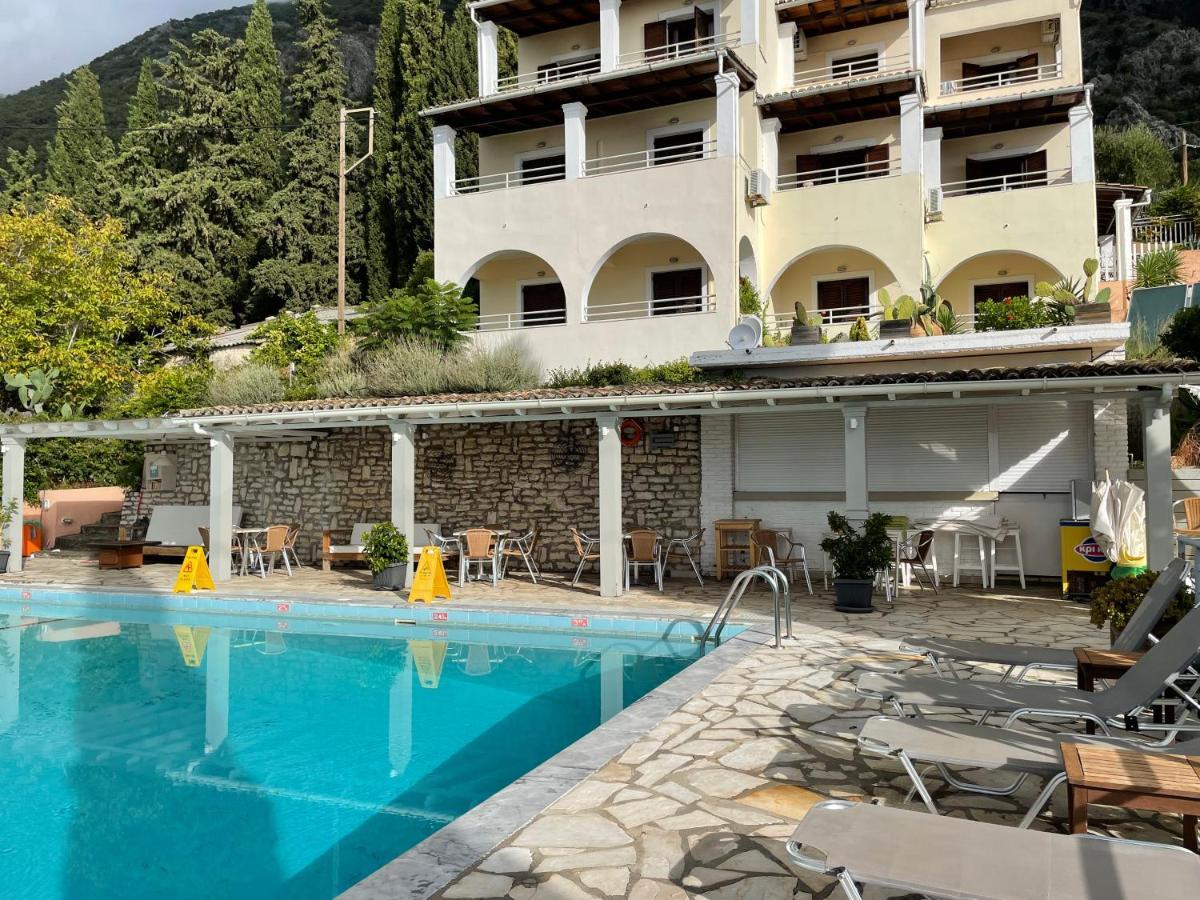 Mediterranean View Hotel Barbati Bagian luar foto