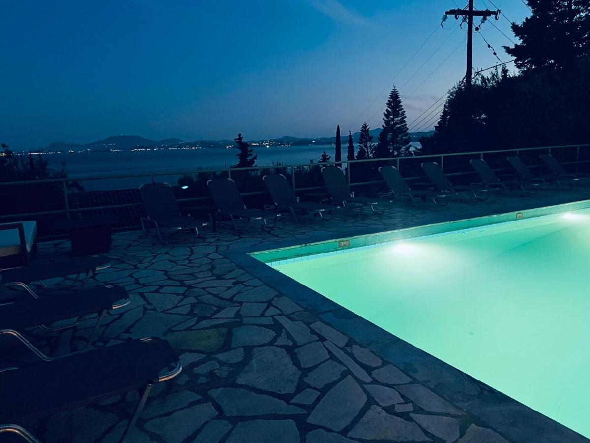 Mediterranean View Hotel Barbati Bagian luar foto