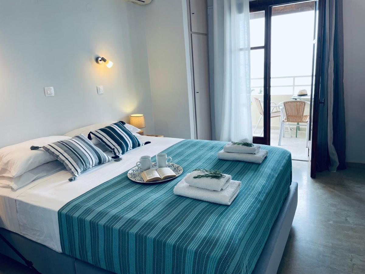 Mediterranean View Hotel Barbati Bagian luar foto