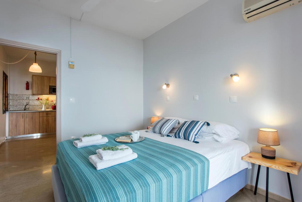 Mediterranean View Hotel Barbati Bagian luar foto