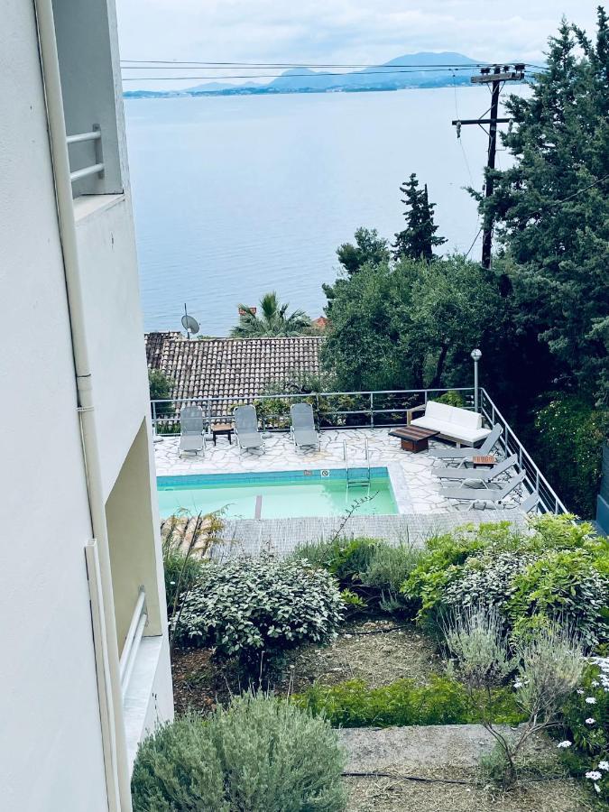 Mediterranean View Hotel Barbati Bagian luar foto