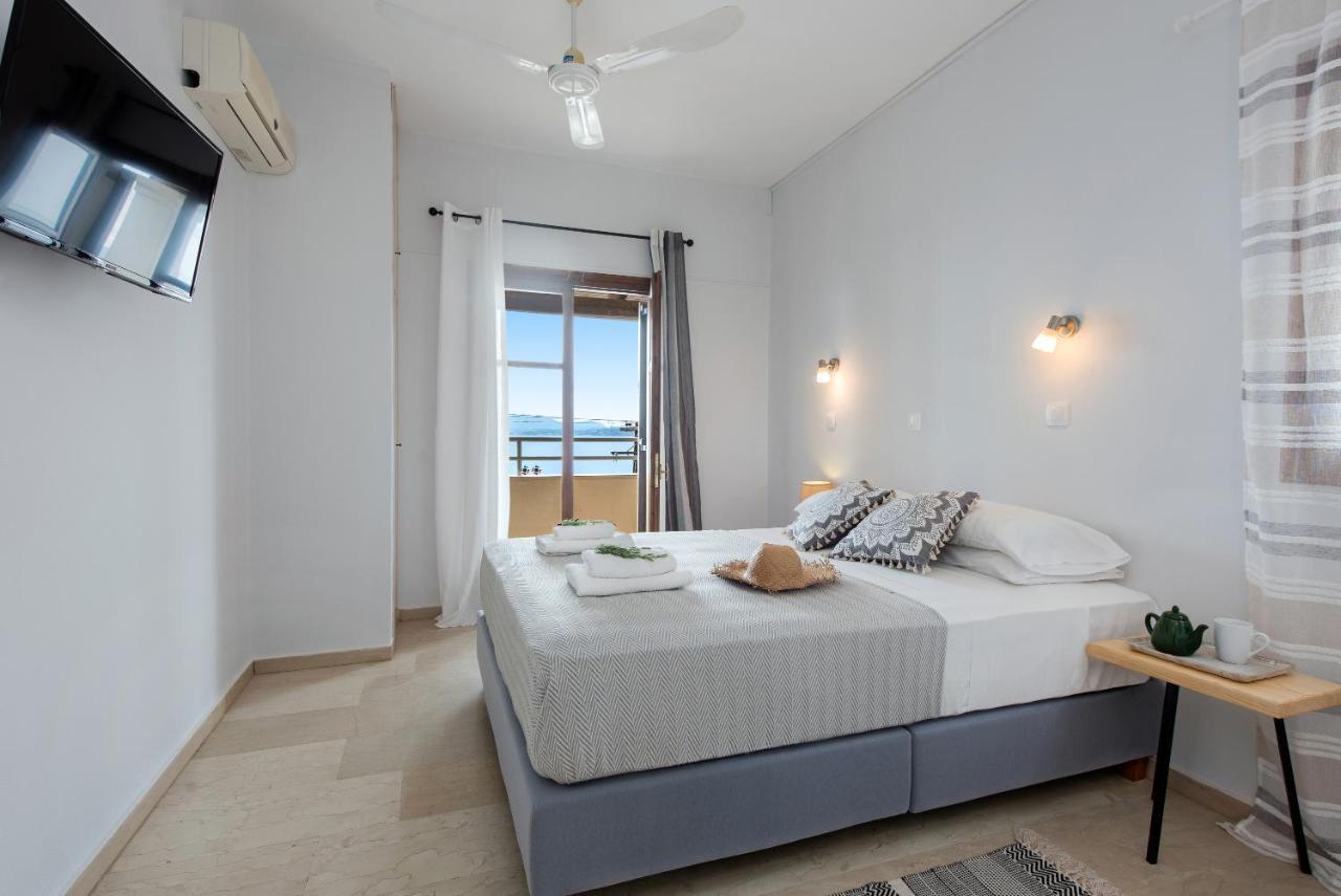 Mediterranean View Hotel Barbati Bagian luar foto