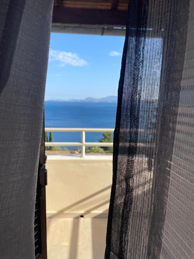 Mediterranean View Hotel Barbati Bagian luar foto
